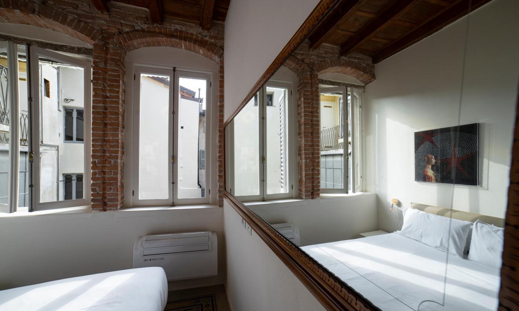 Piazza Mascheroni Home Bergamo Bagian luar foto